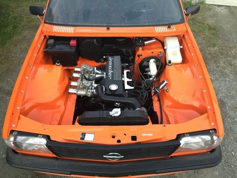 Opel Manta двигатель