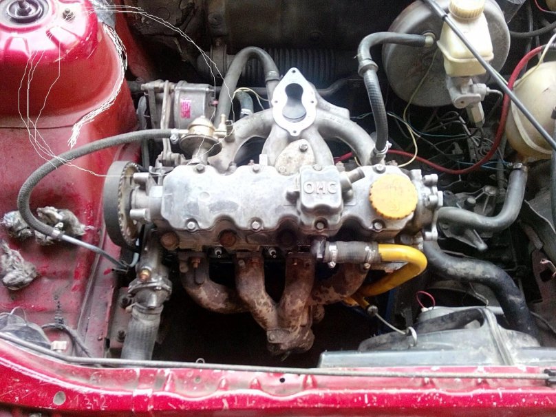 Двигатель Опель Аскона 1.8s