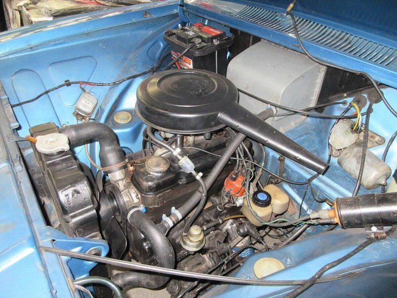 Опель кадет моторный отсек