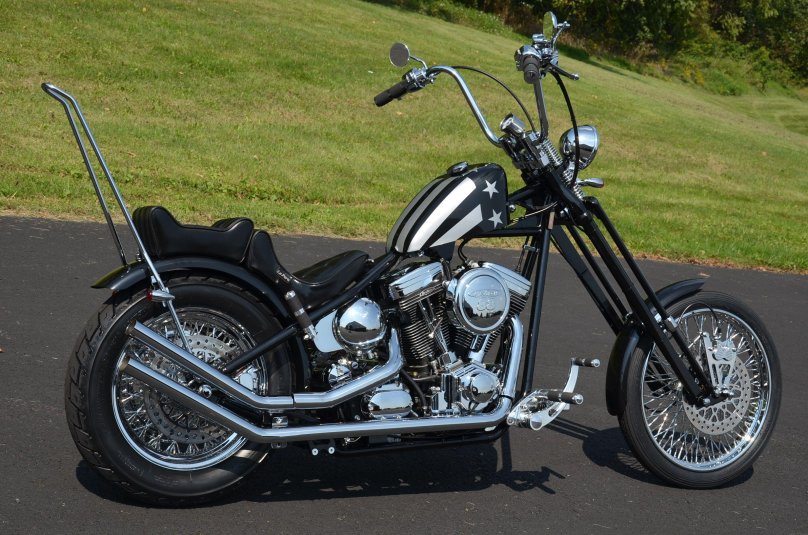 Чоппер мотоцикл Харлей Дэвидсон