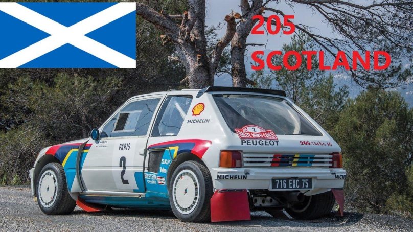 Peugeot 205 ралли