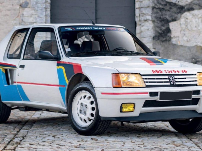 Пежо 205 т16 ралли