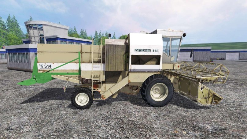 Комбайн Fortschritt e 514