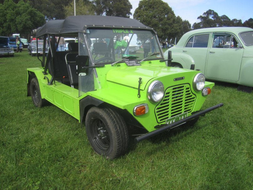 Mini Moke Micro cars Blueprint