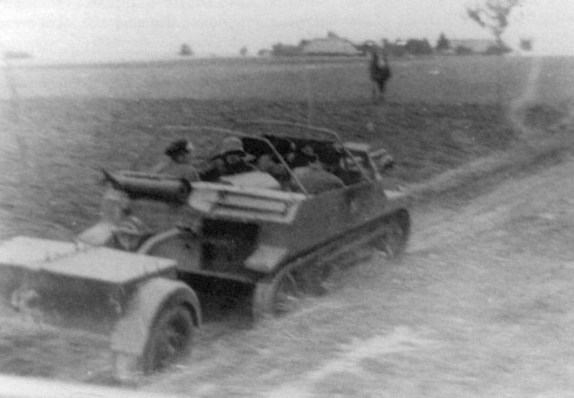 Танк с прицепом