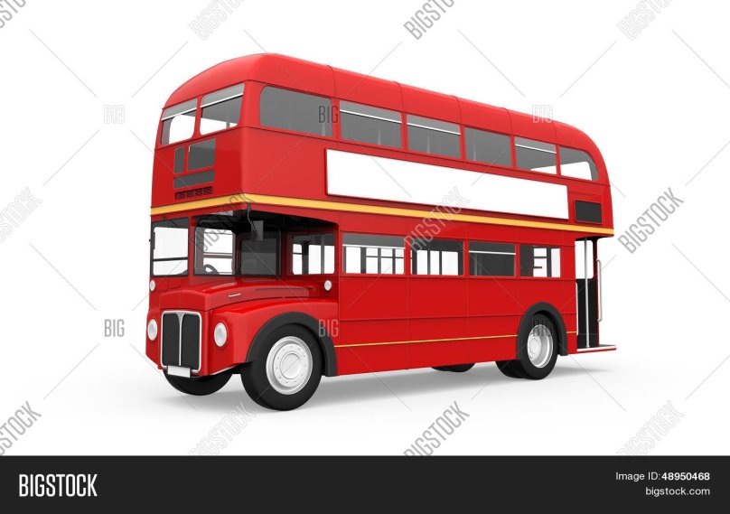 Красный автобус