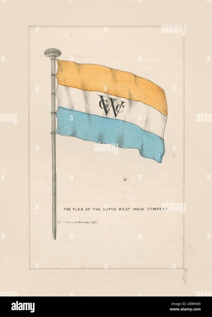 Флаг Вест Индской торговой компании