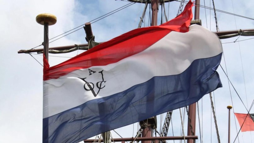 Флаг ОСТ-Индской торговой компании