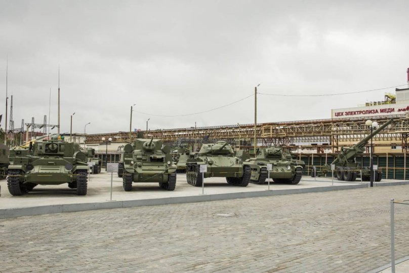 УГМК музей военной техники верхняя Пышма