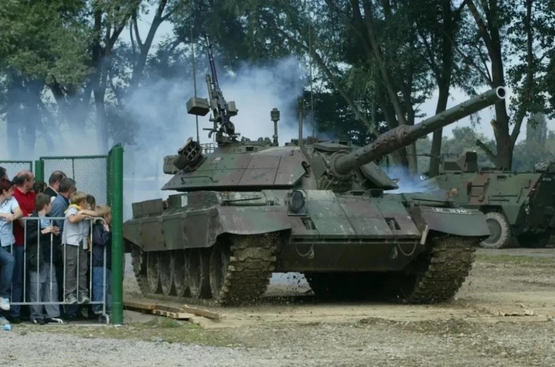 Модернизированный т-55 Словении