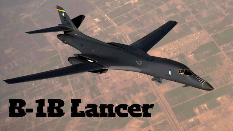 Rockwell b-1 Lancer бомбардировщик