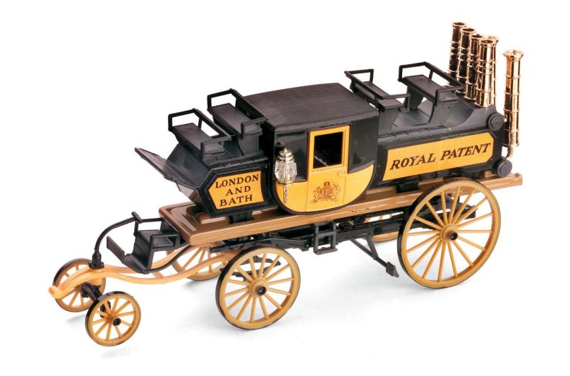 Почтовая карета на паровой тяге англичанина Тревитика(1803)