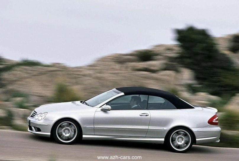 Mercedes w209 кабриолет