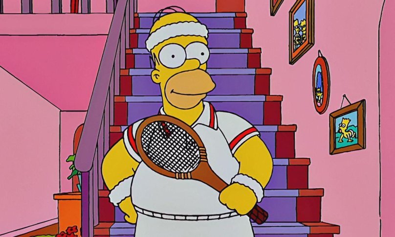 Симпсоны теннис