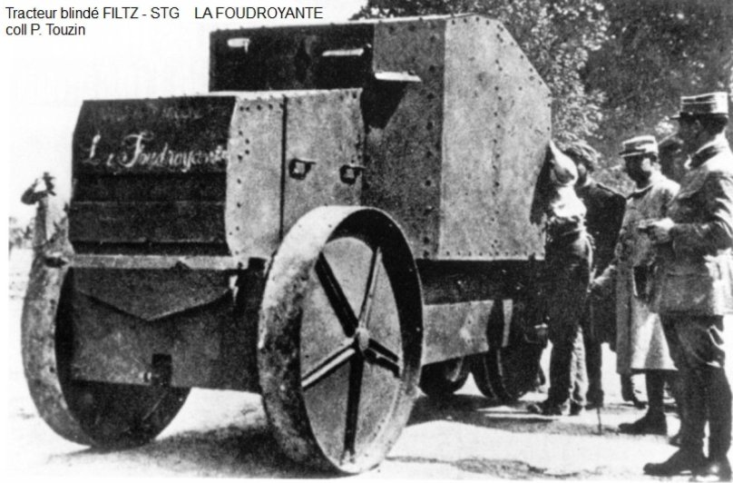 Бронированный трактор Filtz STG Mod. 1915