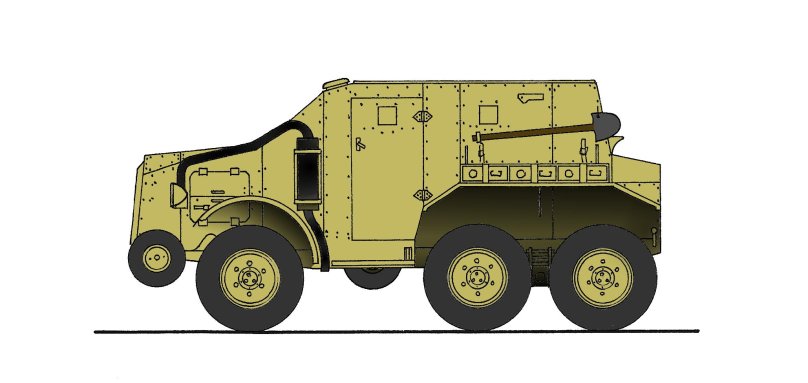 Бронеавтомобиль Laffly s15 Toe