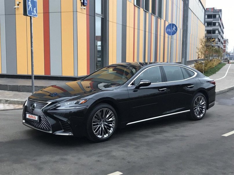 Лексус лс 500 черный