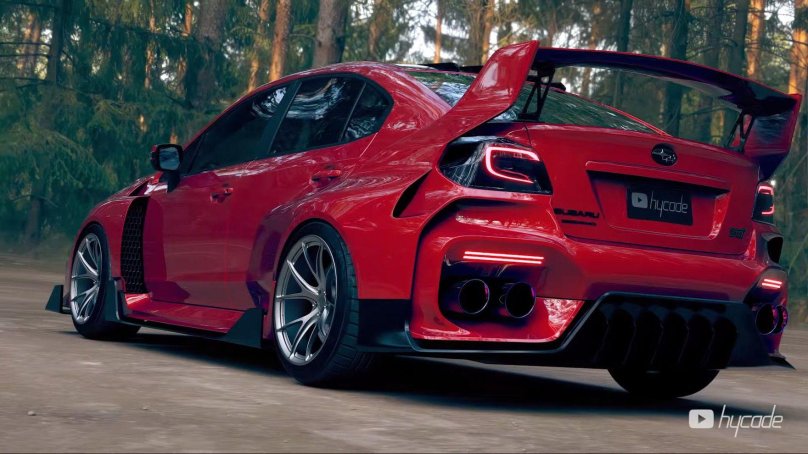 Subaru WRX STI wide body