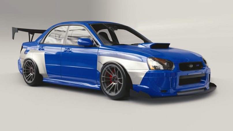 Subaru Impreza WRX STI wide body