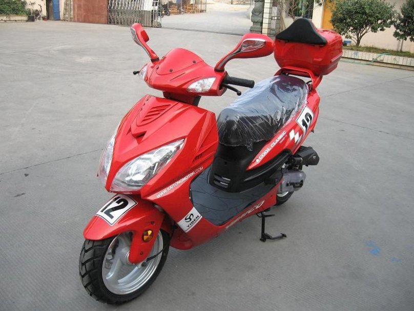 Скутер yb50qt-9