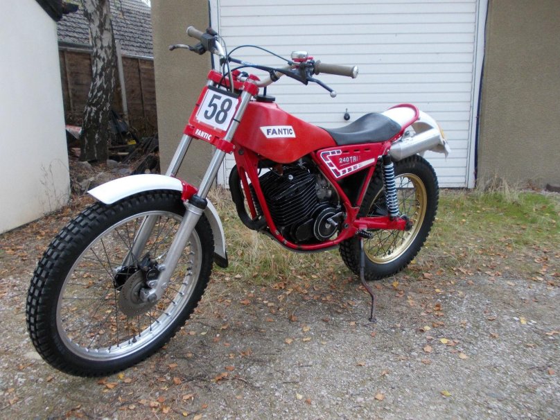 Кроссовый мотоцикл Fantic