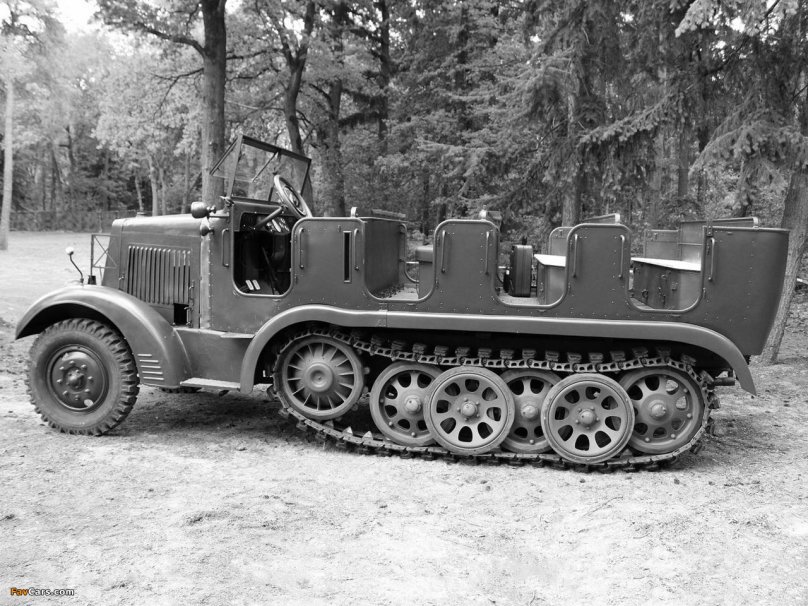 SD.KFZ тягачи