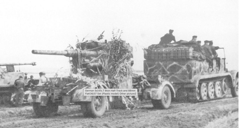 SD KFZ 8 Flak 88