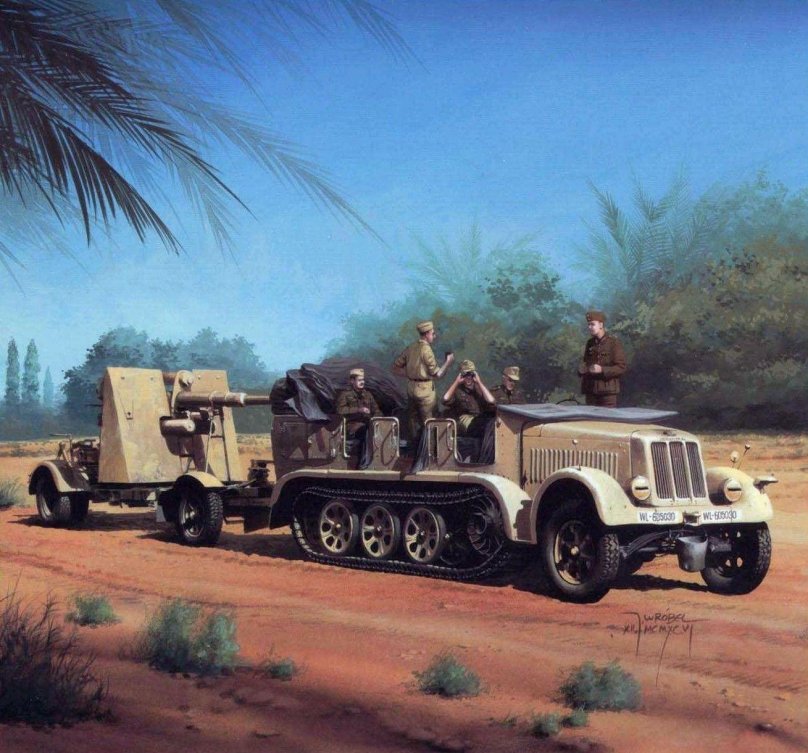 Тягач SD KFZ 7