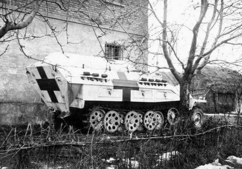 SD KFZ 251 санитарный