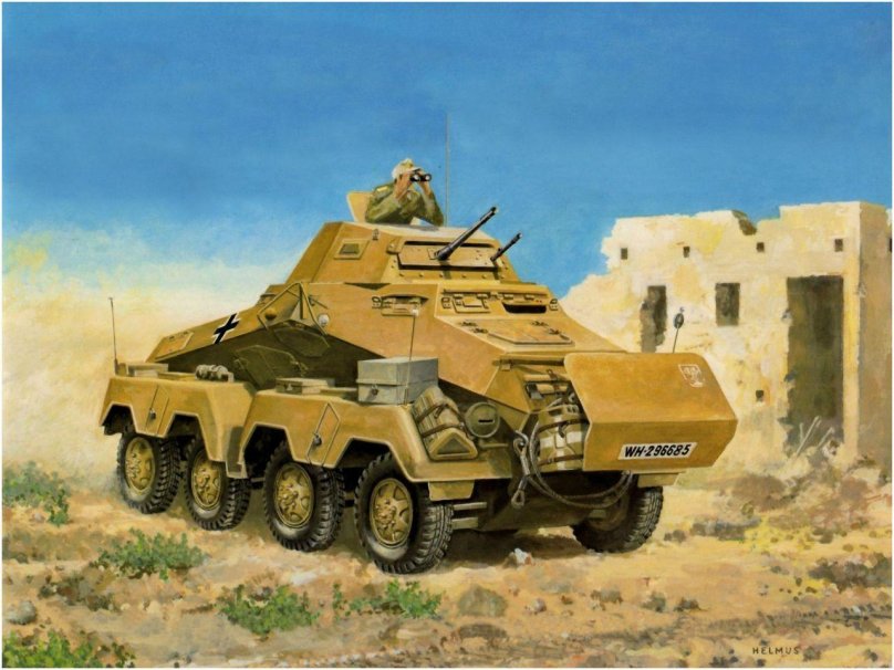 Бронеавтомобиль SD.KFZ.232 (8-rad)