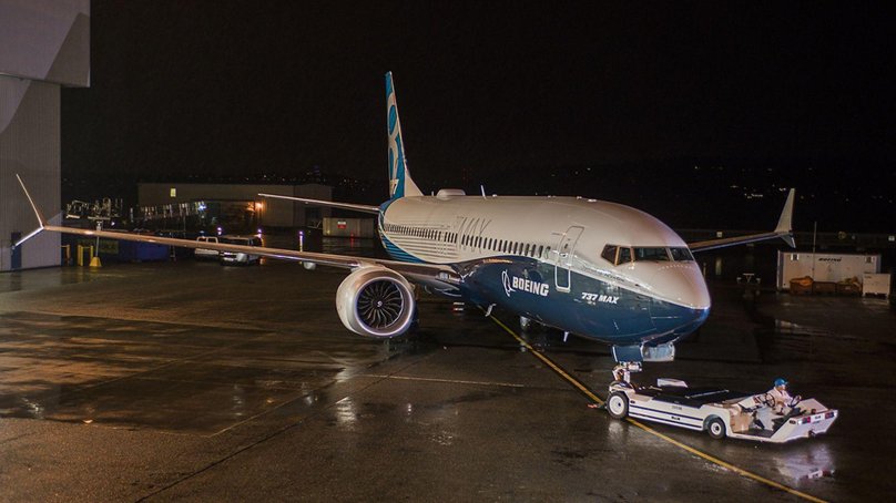 Самолет Боинг 737 Макс