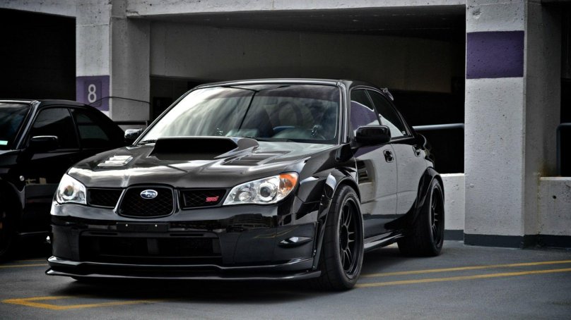 Subaru Impreza WRX STI 2006 Black
