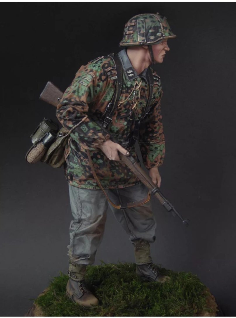 Немецкий камуфляж Waffen SS