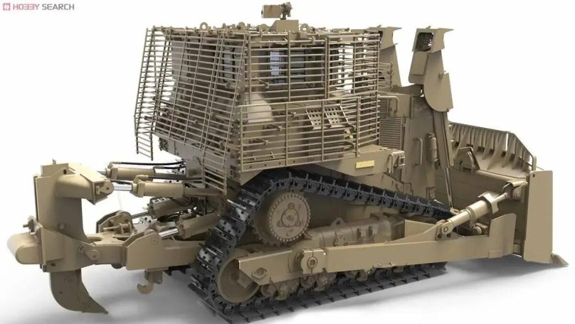 "Meng" SS-010 "бульдозер" d9r Armored Bulldozer w/Slat Armor 1/35