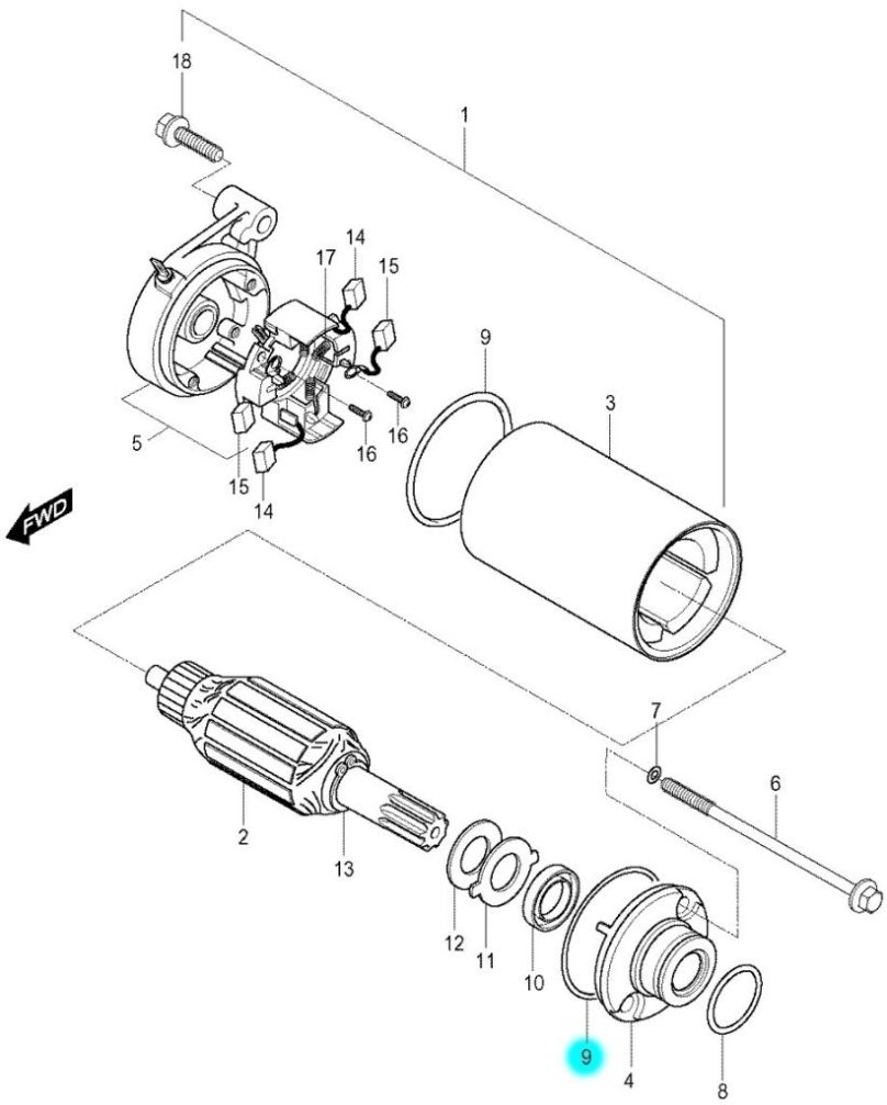 17k03051 стартер к