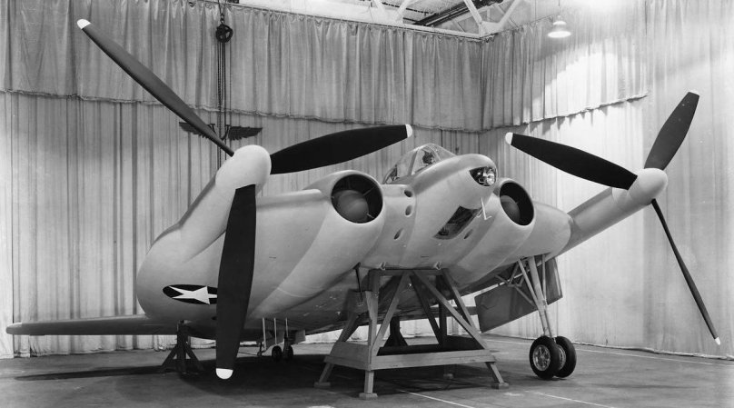 Самолет chance Vought xf5u