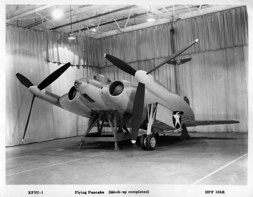 Chance-Vought xf5u Pancake