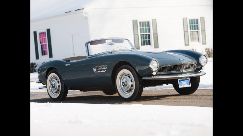 BMW 507 черный
