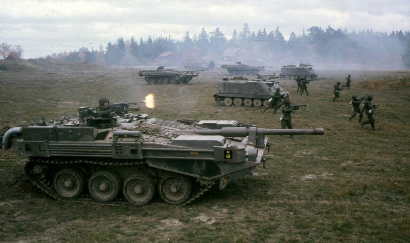 Шведский танк Стридсвагн 103