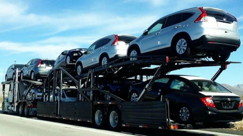 Транспортировка автомобиля