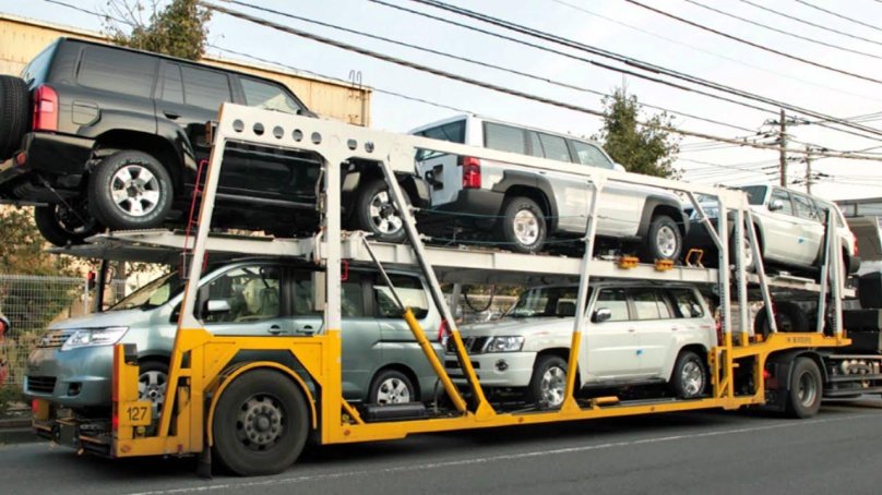 Автовоз для грузовых автомобилей