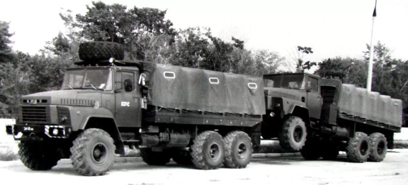 КРАЗ-260 грузовой автомобиль армейский