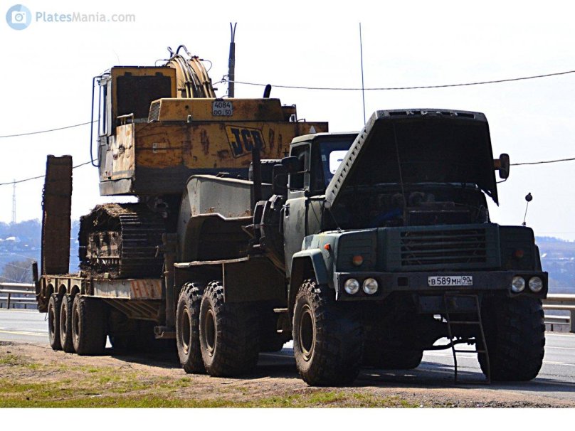 КРАЗ 260 С тралом