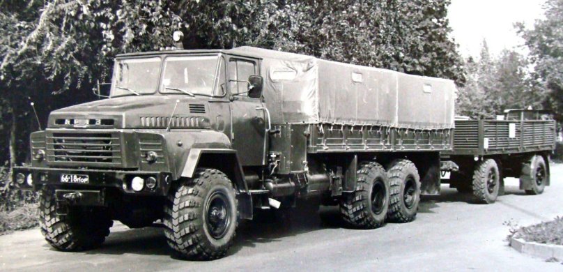 КРАЗ 260 военный тягач