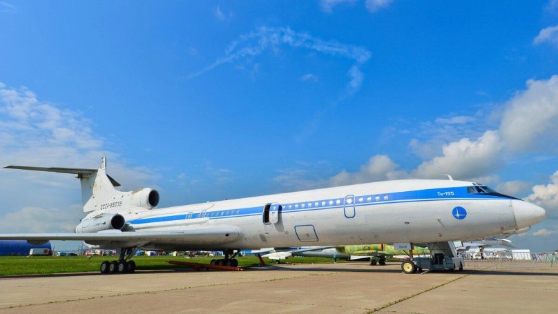 Ту 155 водородный самолет