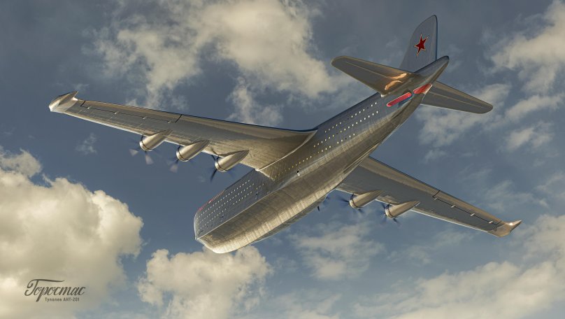 Туполев ант-201 ГОРОСТАС