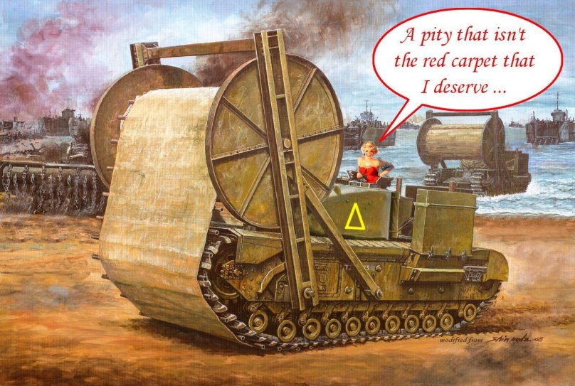 Черчилль танк Carpet layer