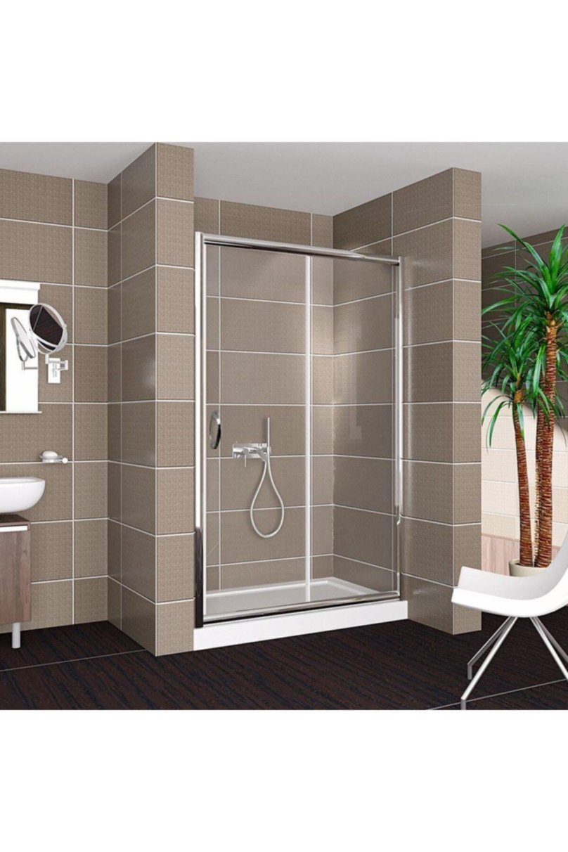 Пристенная душевая кабина