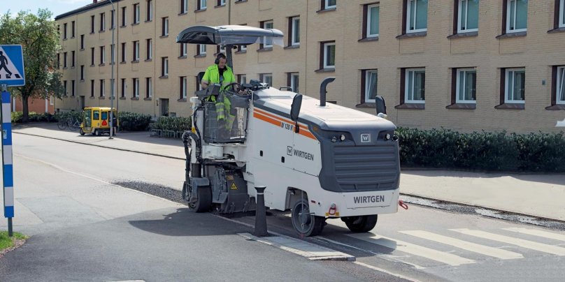 Дорожная фреза Wirtgen w100