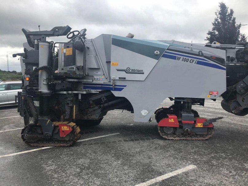 W100f фреза Wirtgen